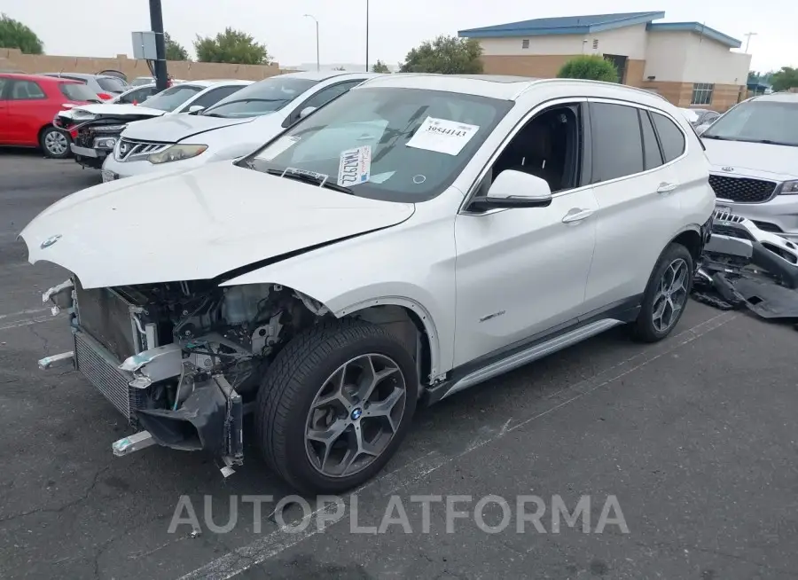 BMW X1 2017 vin WBXHT3C3XH5F68522 from auto auction Iaai