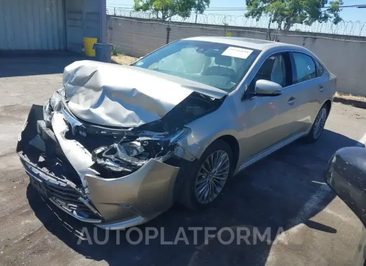 TOYOTA AVALON 2016 vin 4T1BK1EB8GU225896 from auto auction Iaai