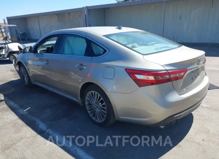 TOYOTA AVALON 2016 vin 4T1BK1EB8GU225896 from auto auction Iaai