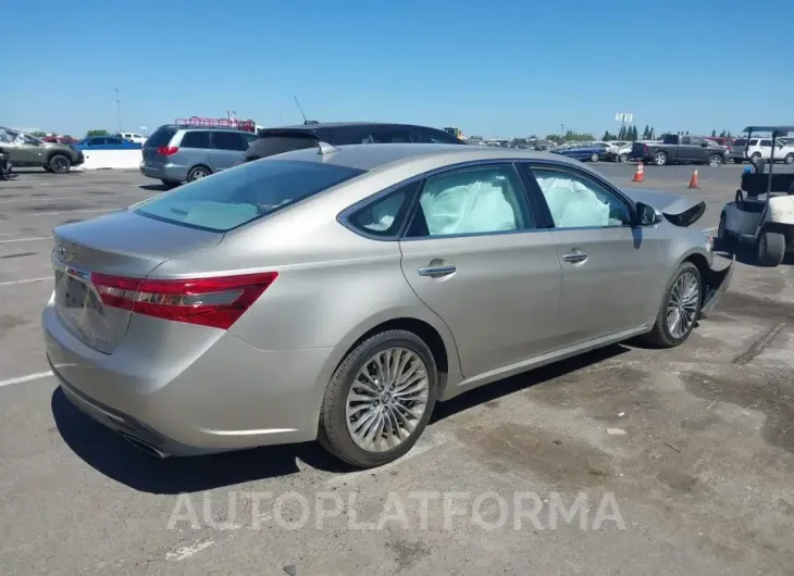 TOYOTA AVALON 2016 vin 4T1BK1EB8GU225896 from auto auction Iaai