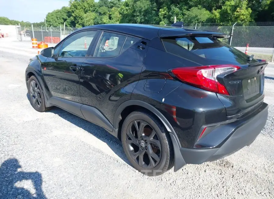 TOYOTA C-HR 2021 vin JTNKHMBX5M1102389 from auto auction Iaai