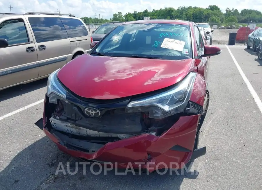 TOYOTA C-HR 2018 vin NMTKHMBX2JR038846 from auto auction Iaai