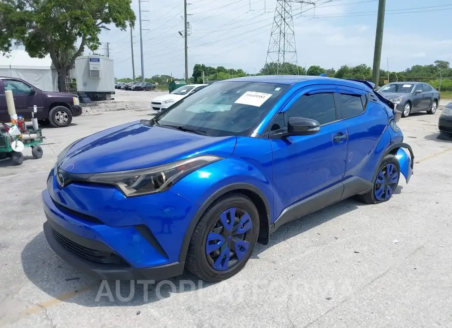 TOYOTA C-HR 2019 vin NMTKHMBXXKR099539 from auto auction Iaai