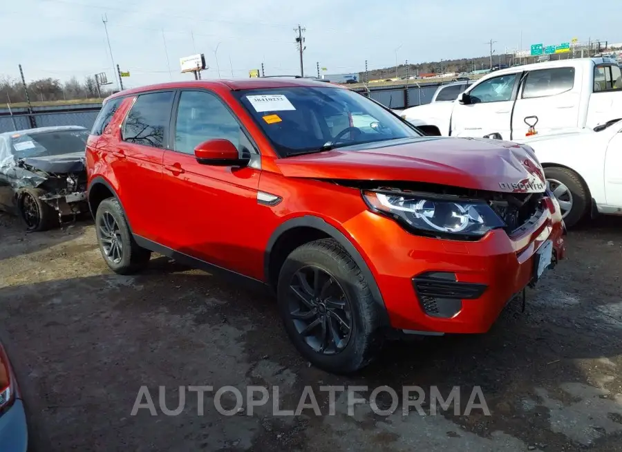 LAND ROVER DISCOVERY SPORT 2017 vin SALCP2BG5HH714405 from auto auction Iaai