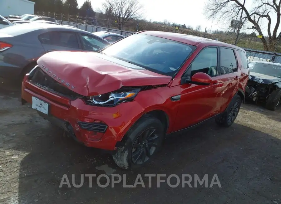 LAND ROVER DISCOVERY SPORT 2017 vin SALCP2BG5HH714405 from auto auction Iaai