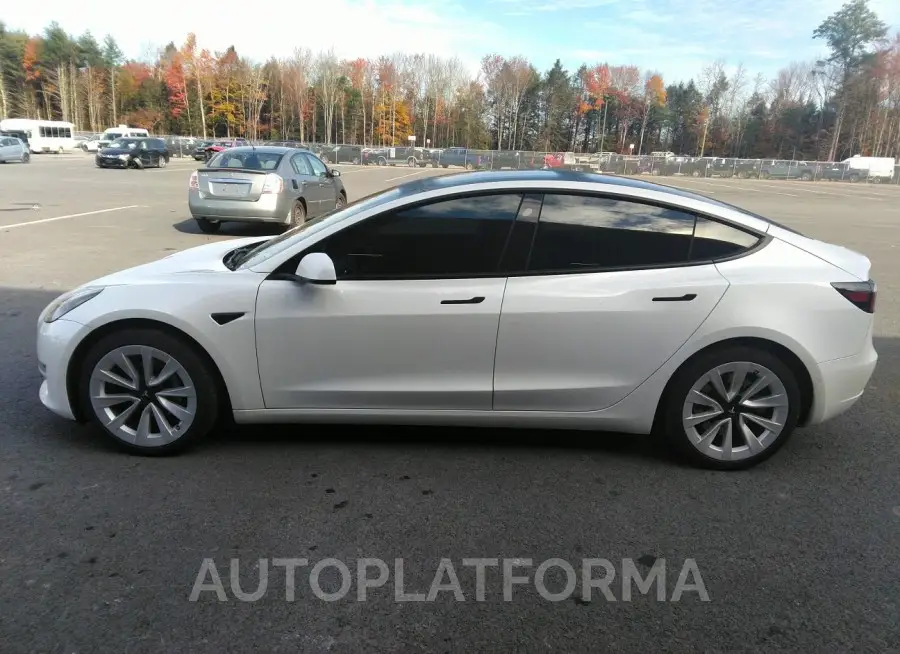 TESLA MODEL 3 2021 vin 5YJ3E1EA7MF030609 from auto auction Iaai