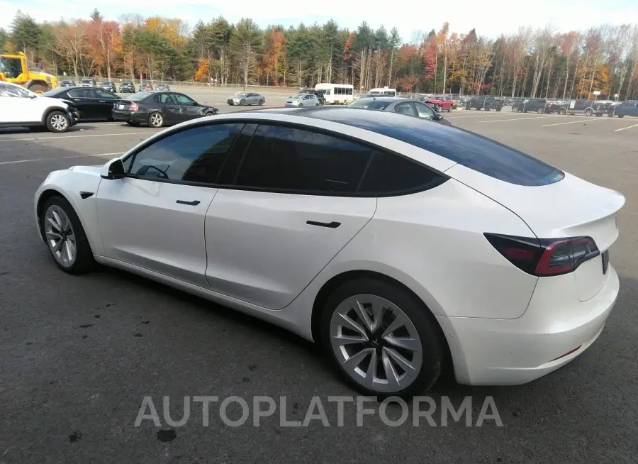 TESLA MODEL 3 2021 vin 5YJ3E1EA7MF030609 from auto auction Iaai