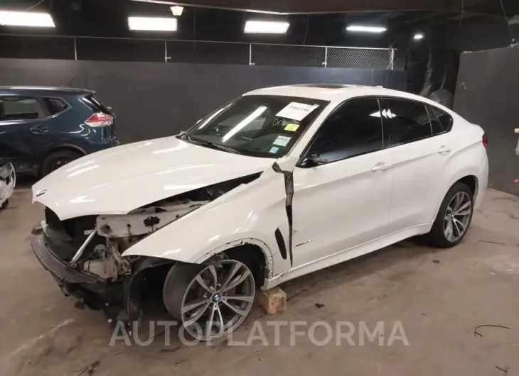 BMW X6 2017 vin 5UXKU2C3XH0U29316 from auto auction Iaai