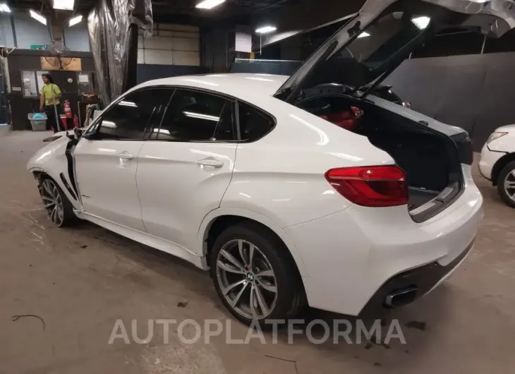 BMW X6 2017 vin 5UXKU2C3XH0U29316 from auto auction Iaai