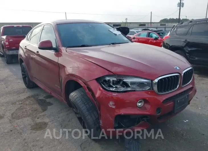 BMW X6 2018 vin 5UXKU2C59J0Z61356 from auto auction Iaai