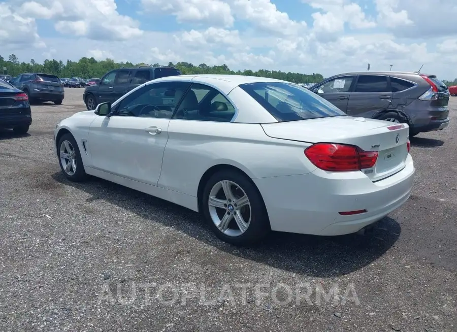 BMW 428I 2015 vin WBA3V9C55FP798681 from auto auction Iaai