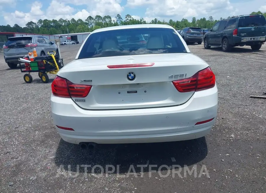 BMW 428I 2015 vin WBA3V9C55FP798681 from auto auction Iaai