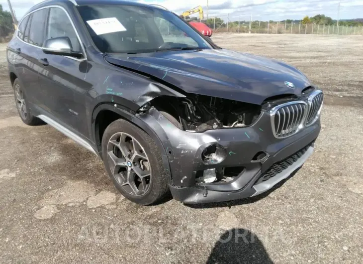 BMW X1 2018 vin WBXHT3C37J5K30594 from auto auction Iaai