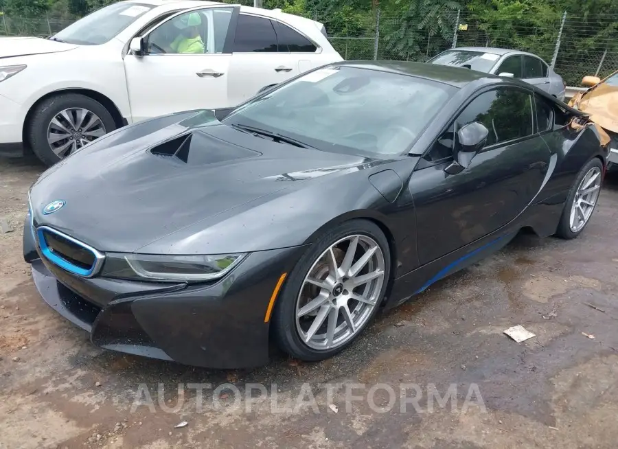 BMW I8 2015 vin WBY2Z2C57FV674626 from auto auction Iaai