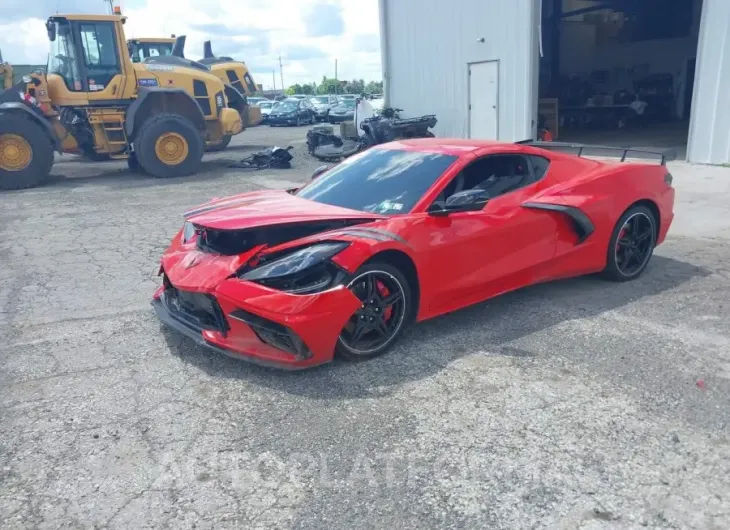 CHEVROLET CORVETTE STINGRAY 2022 vin 1G1YB2D46N5110625 from auto auction Iaai