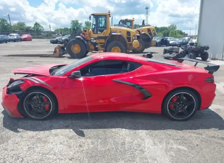 CHEVROLET CORVETTE STINGRAY 2022 vin 1G1YB2D46N5110625 from auto auction Iaai