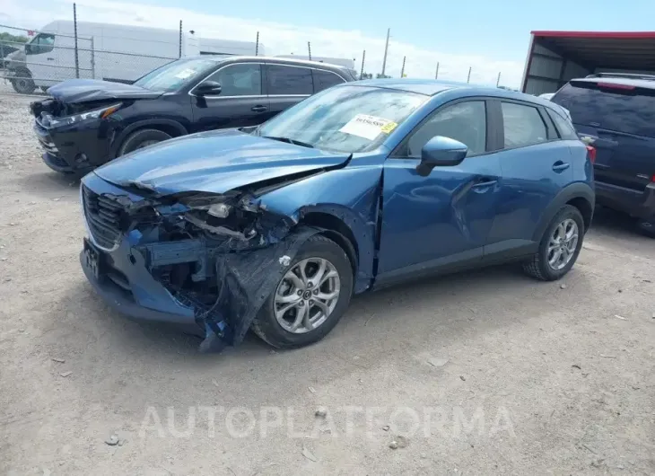 MAZDA CX-3 2019 vin JM1DKFB78K0432699 from auto auction Iaai