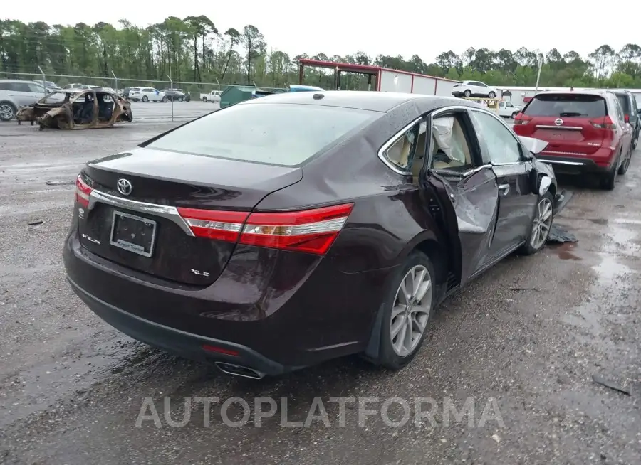 TOYOTA AVALON 2015 vin 4T1BK1EB2FU167380 from auto auction Iaai