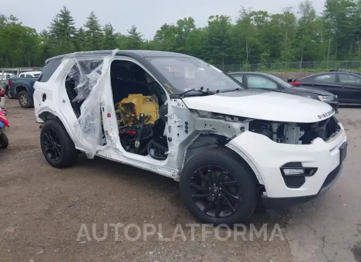 LAND ROVER DISCOVERY SPORT 2019 vin SALCR2FXXKH809621 from auto auction Iaai