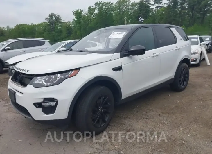 LAND ROVER DISCOVERY SPORT 2019 vin SALCR2FXXKH809621 from auto auction Iaai