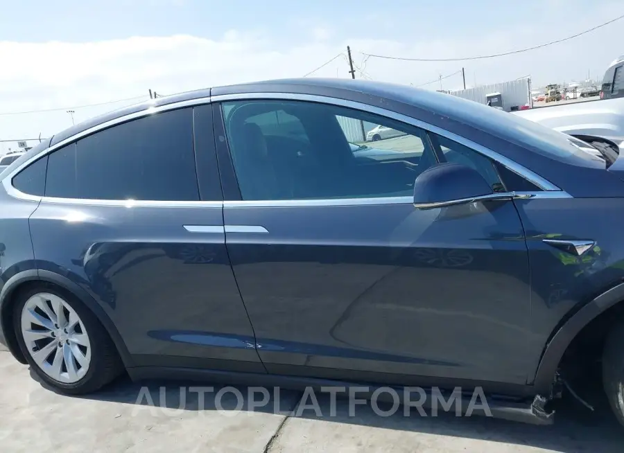 TESLA MODEL X 2020 vin 5YJXCAE2XLF235971 from auto auction Iaai