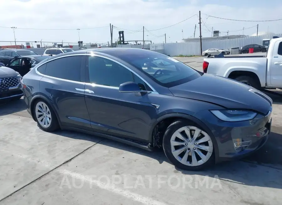 TESLA MODEL X 2020 vin 5YJXCAE2XLF235971 from auto auction Iaai