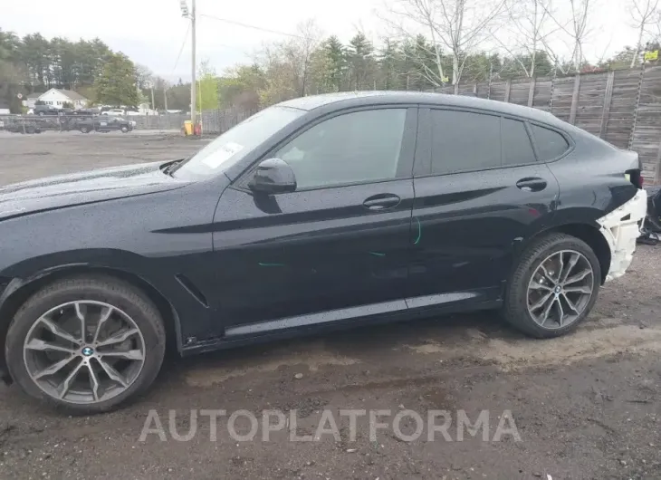 BMW X4 2020 vin 5UX2V1C04LLZ32795 from auto auction Iaai