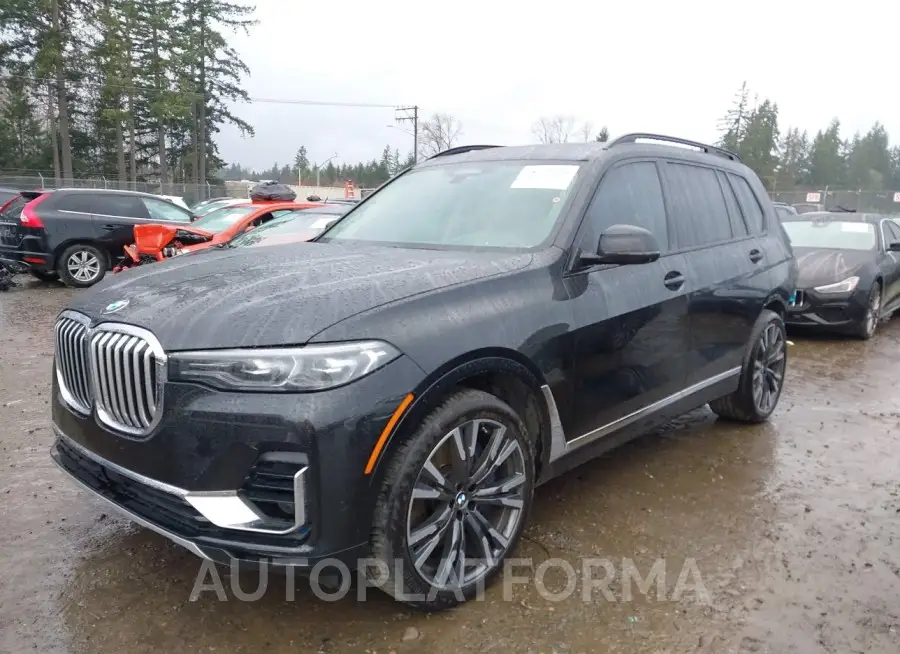 BMW X7 2020 vin 5UXCX4C0XL9D44013 from auto auction Iaai