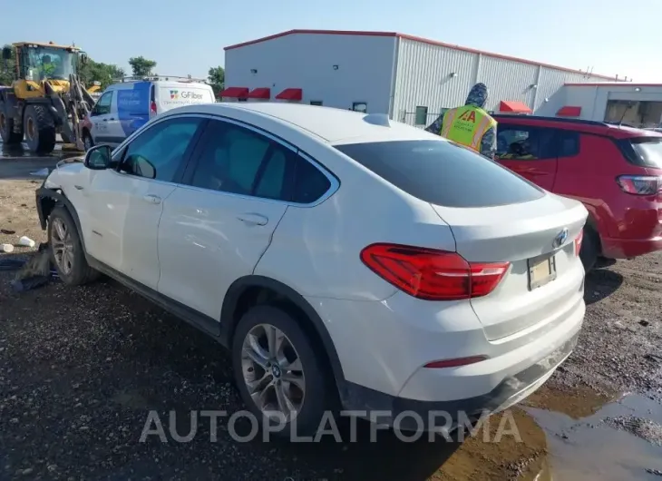 BMW X4 2016 vin 5UXXW3C53G0R19506 from auto auction Iaai