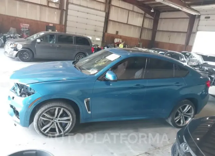 BMW X6 M 2015 vin 5YMKW8C52F0R42905 from auto auction Iaai