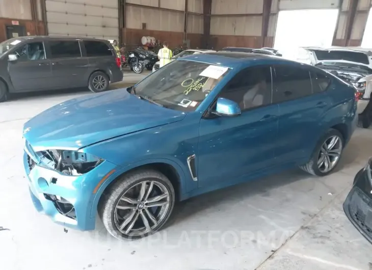 BMW X6 M 2015 vin 5YMKW8C52F0R42905 from auto auction Iaai