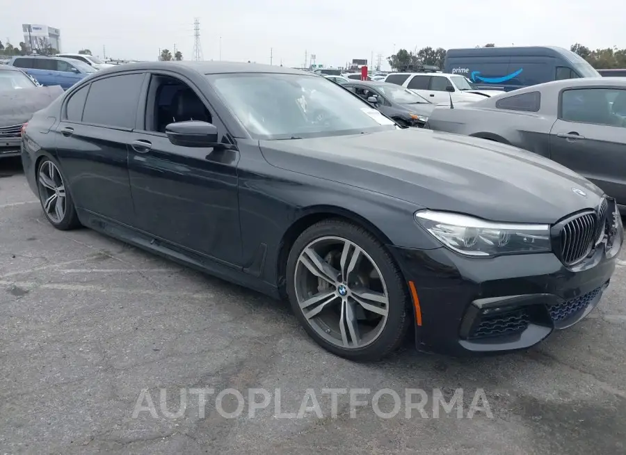 BMW 740I 2017 vin WBA7E2C39HG740809 from auto auction Iaai