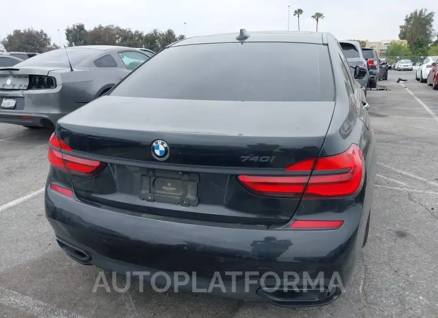 BMW 740I 2017 vin WBA7E2C39HG740809 from auto auction Iaai