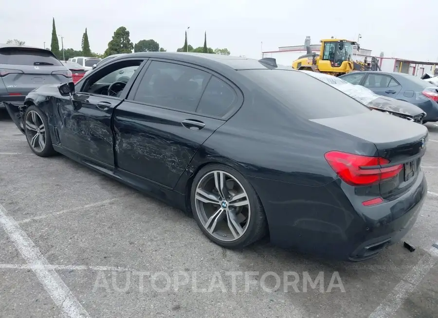 BMW 740I 2017 vin WBA7E2C39HG740809 from auto auction Iaai