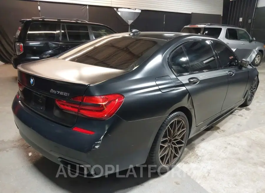 BMW 750I 2017 vin WBA7F0C32HGM22306 from auto auction Iaai