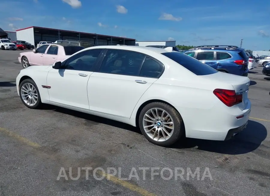 BMW 740LI 2015 vin WBAYF4C51FD874016 from auto auction Iaai