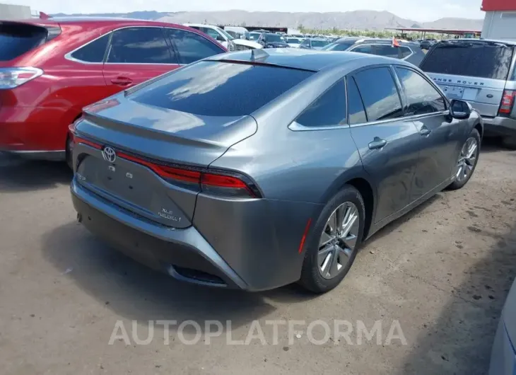 TOYOTA MIRAI 2023 vin JTDAAAAA6PA008543 from auto auction Iaai