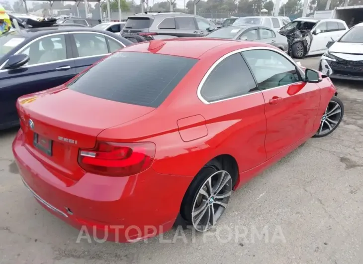 BMW 228I 2016 vin WBA1F9C51GV742349 from auto auction Iaai