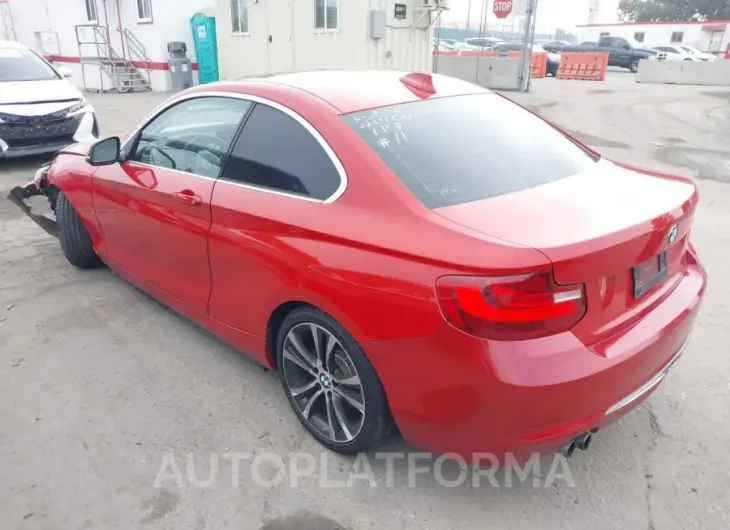 BMW 228I 2016 vin WBA1F9C51GV742349 from auto auction Iaai