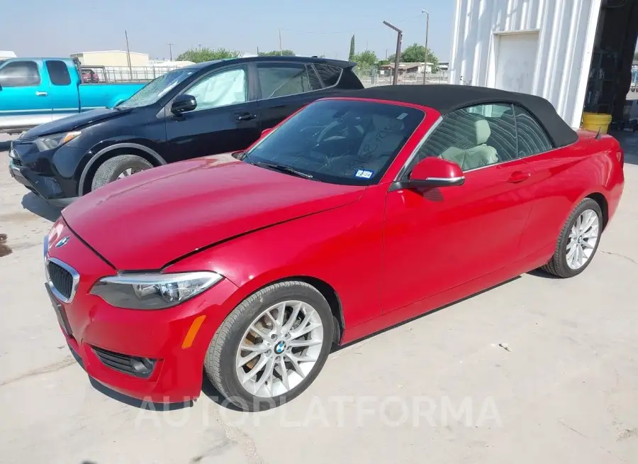 BMW 228I 2015 vin WBA1K5C55FV474005 from auto auction Iaai