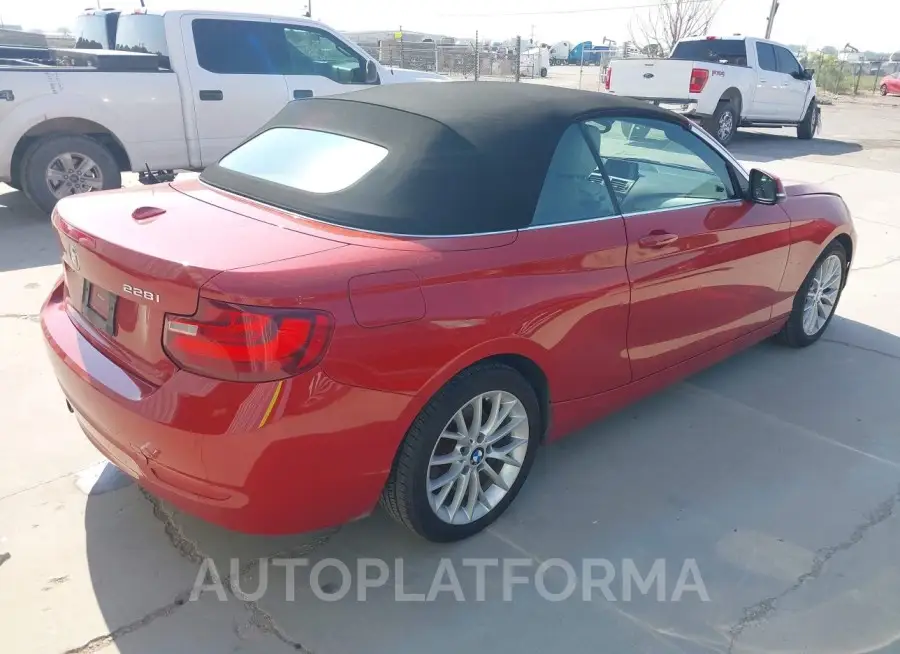 BMW 228I 2015 vin WBA1K5C55FV474005 from auto auction Iaai