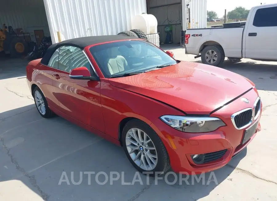 BMW 228I 2015 vin WBA1K5C55FV474005 from auto auction Iaai