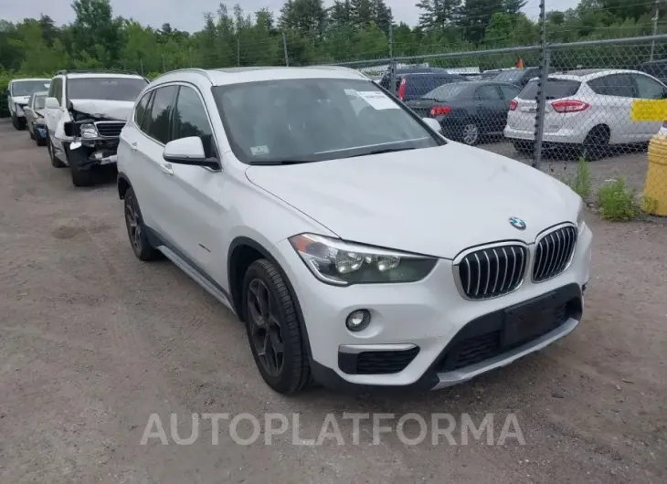 BMW X1 2018 vin WBXHT3C35J5F92362 from auto auction Iaai