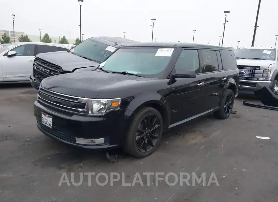 FORD FLEX 2018 vin 2FMGK5C8XJBA08707 from auto auction Iaai