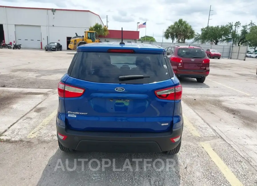 FORD ECOSPORT 2020 vin MAJ3S2FE0LC313645 from auto auction Iaai