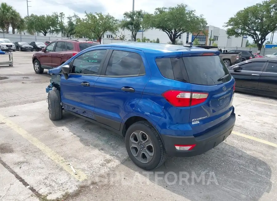 FORD ECOSPORT 2020 vin MAJ3S2FE0LC313645 from auto auction Iaai