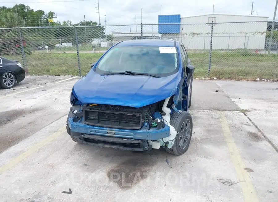 FORD ECOSPORT 2020 vin MAJ3S2FE0LC313645 from auto auction Iaai