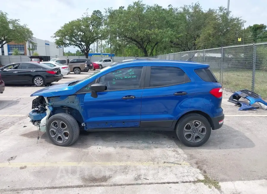 FORD ECOSPORT 2020 vin MAJ3S2FE0LC313645 from auto auction Iaai