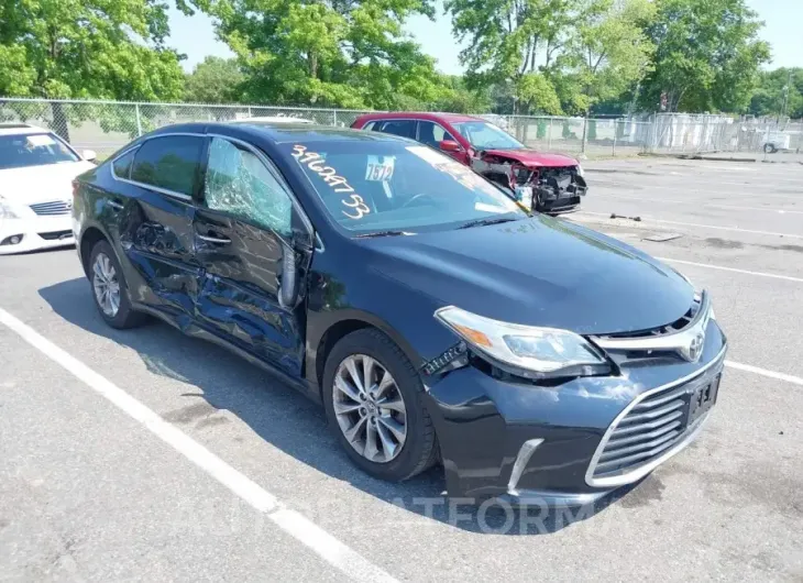 TOYOTA AVALON 2016 vin 4T1BK1EB0GU206940 from auto auction Iaai