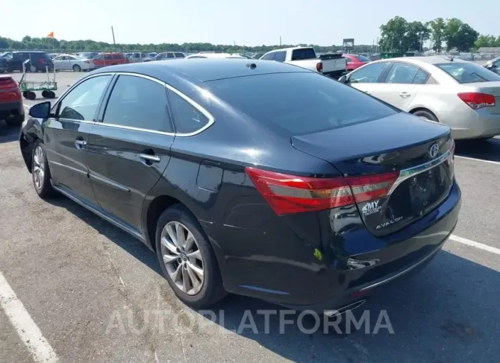 TOYOTA AVALON 2016 vin 4T1BK1EB0GU206940 from auto auction Iaai